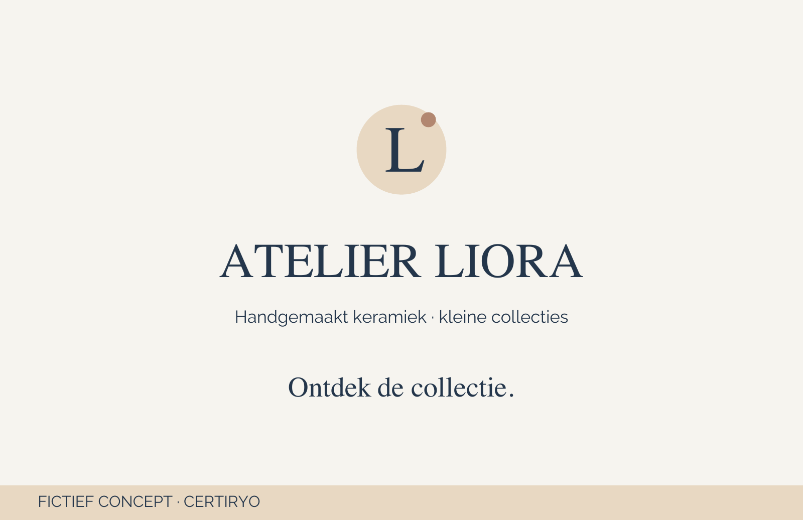 Atelier Liora — concept
